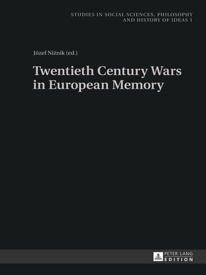 cover image of Twentieth Century Wars in European Memory